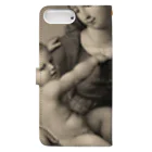 J. Jeffery Print Galleryの母子像 Book-Style Smartphone Case :back