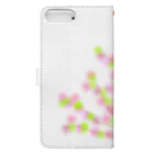 タンポポの葉桜 Book-Style Smartphone Case :back