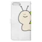 ゆるいもの倶楽部の🐌カタツムりんご🍏 Book-Style Smartphone Case :back