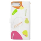 Kiwi Bird...＊のキウイバードたち Book-Style Smartphone Case :back