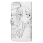 一希凛🦒👿男の娘Vtuberの一希凛ラフグッズ2 Book-Style Smartphone Case :back