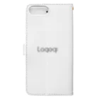 久樂 陸（と時々PE-）のショップのLogeq LOGO 手帳型スマホケースの裏面