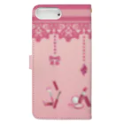 Kakko_yuの女の子 Book-Style Smartphone Case :back