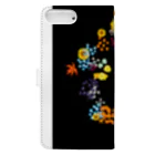 演奏の花の演奏の花_TypeB_01 Book-Style Smartphone Case :back