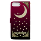 nezumumのQueen of the night Book-Style Smartphone Case :back