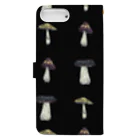 [ DDitBBD. ]のmushrooms. Book-Style Smartphone Case :back