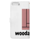 woodapedite Fukuoka shopのminimatou hanabue Book-Style Smartphone Case :back