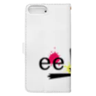 ものもの屋さん【ee!vo公式】のee!vo旧式ロゴ Book-Style Smartphone Case :back