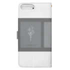 rilybiiの3 frame gray Book-Style Smartphone Case :back