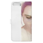 sacco_in offical goodsのCool Beauty Book-Style Smartphone Case :back