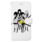 ClowZ ／ 渡瀬しぃののギター＆ベース女子高生 Book-Style Smartphone Case