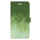 dizzyのWillow (Green) 手帳型スマホケース