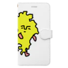 鹿と仏 SHIKA TO HOTOKEのクスオくん(九州男) Book-Style Smartphone Case