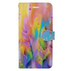 RinARTのRAINBOWシリーズ「happy」 Book-Style Smartphone Case