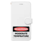 Miyanomae ManufacturingのWARMING MODERATE TEMPRATURE 手帳型スマホケース