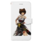 左向きの動物のゾンビ荒らし Book-Style Smartphone Case