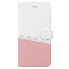 Amiの夏のピンクプール Book-Style Smartphone Case