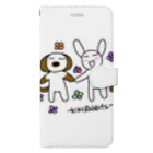 -kiki-@LINEスタンプ販売中のキキおとコタロー Book-Style Smartphone Case