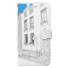 Drecome_Designのcityscape Book-Style Smartphone Case