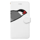 243のミサイル文鳥　桜文鳥 Book-Style Smartphone Case