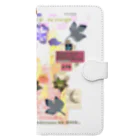 ituko*tukiyama-khの279★月山いつこ作品★春●可愛い杓文字★桃桜1 Book-Style Smartphone Case