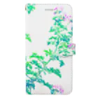 yunyunlivvyのGeranium Book-Style Smartphone Case