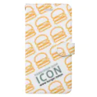 ICONのICONロゴ Book-Style Smartphone Case