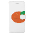 CLYDESDALE SHOP のおはようオレンジ 手帳型スマホケース