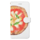 .michiko.のPizza マルゲリータ 手帳型スマホケース