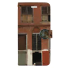 Art Baseの小路 / フェルメール (View of Houses in Delft (The little Street) 1658) Book-Style Smartphone Case