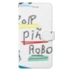 ねこぜや のROBOBO「ぴにゃロボ」 Book-Style Smartphone Case