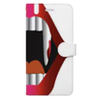 art_charachikiのきゅうけつき Book-Style Smartphone Case