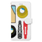 蛇口〆太のお店のADの小道具 手帳型スマホケース