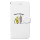 あんなこといいなできたらいいなのバナナの休日 Book-Style Smartphone Case