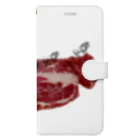 tottoの肉食／ビーフ×牛さん Book-Style Smartphone Case