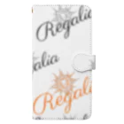 REGALIAのRegalia モノグラム Book-Style Smartphone Case