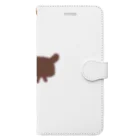 モエチャムのお絵描きdog Book-Style Smartphone Case