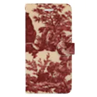 J. Jeffery Print Galleryのトワルドジュイ Toile de Jouy 手帳型スマホケース