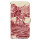 J. Jeffery Print Galleryのトワルドジュイ Toile de Jouy Book-Style Smartphone Case