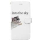 おもち屋さんの猫も飛べるはず Book-Style Smartphone Case