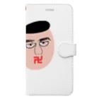 moe222の紙一重くん Book-Style Smartphone Case