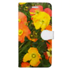 日常家のハッピーFLOWER Book-Style Smartphone Case