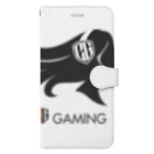 CAROL_GamingのCarolGaming(黒/橙) 手帳型スマホケース