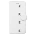 FREE　自由になろうのFREE   自由になろう。 Book-Style Smartphone Case