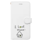 Kanako-sのI LOVE HOME  Book-Style Smartphone Case