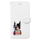 Barry’s clothes のI LOVE DOGGIE❤︎ ボストンテリア Book-Style Smartphone Case