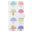 ゆゆやのゆめきのこ Book-Style Smartphone Case