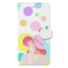 ミドリ ハナ@maro_coの女の子 Book-Style Smartphone Case