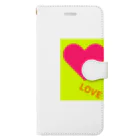 サンフラのLOVE Book-Style Smartphone Case