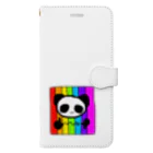 248-nijiya-のLGBT手話パンダ Book-Style Smartphone Case